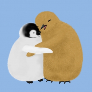 Penguin Hug