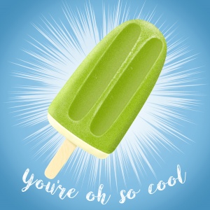 Ice lolly, popsicle, food illustration
