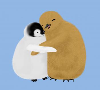 Penguin Hug                 